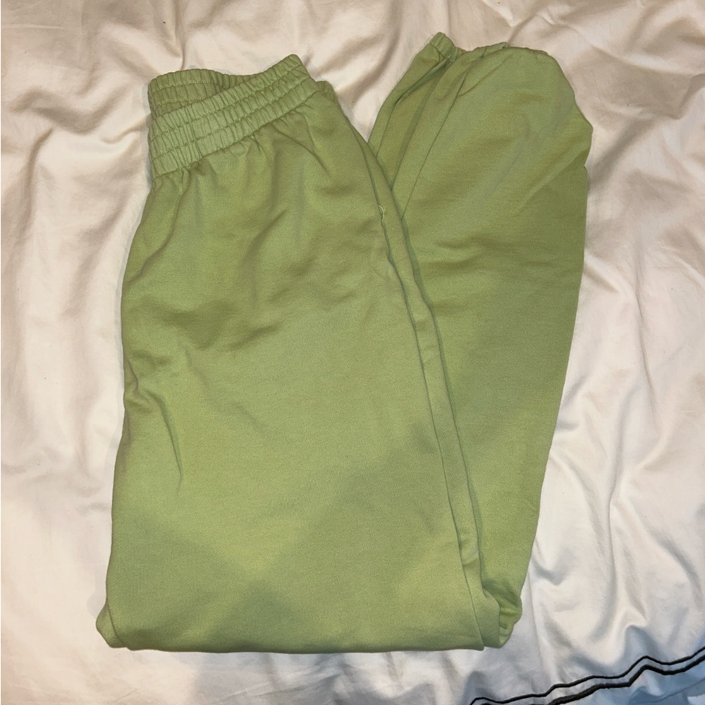 Outdoor voices green sweats